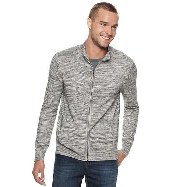 Men's Marc Anthony SlimFit FullZip Mockneck Sweater