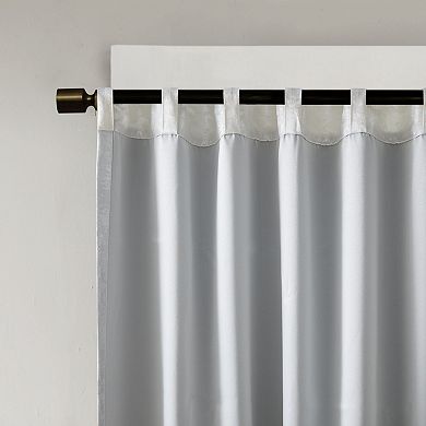 SunSmart Blackout 1-Panel Odessa Total Window Curtain