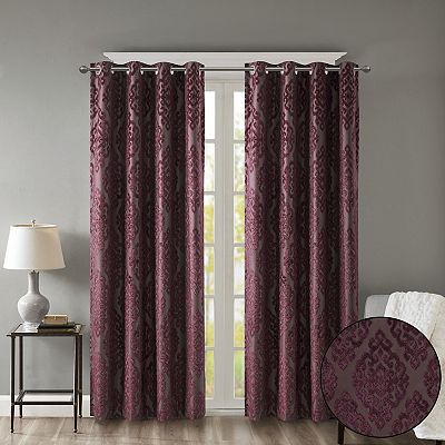 シャンソンシャンソニエセット Madison Park 1-Panel Elysia 100% Blackout Window Curtain