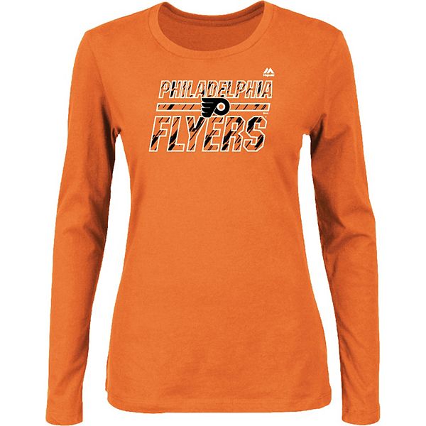 Majestic Women's Philadelphia Flyers Ready to Win Shimmer Jersey