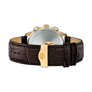 Bulova Men's Classic Wilton Leather Chronograph Watch - 97B169