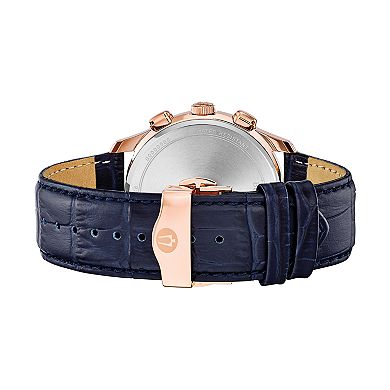 Bulova Men's Classic Wilton Leather Chronograph Watch - 97B170