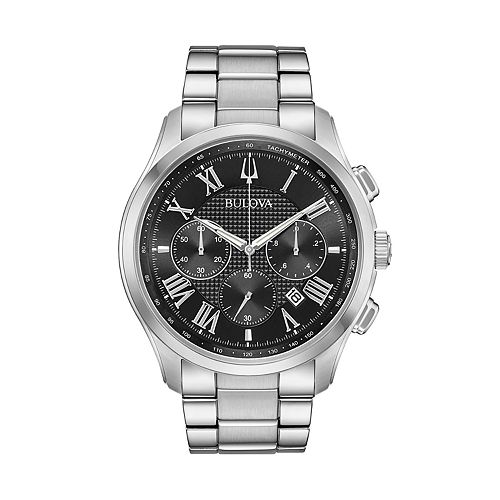 Bulova Men's Classic Wilton Stainless Steel Chronograph Watch - 96B288