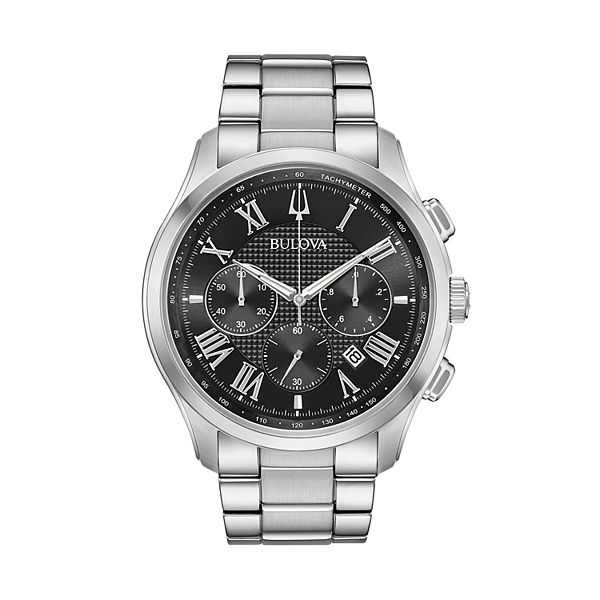 Bulova Men's Classic Wilton Stainless Steel Chronograph Watch - 96B288
