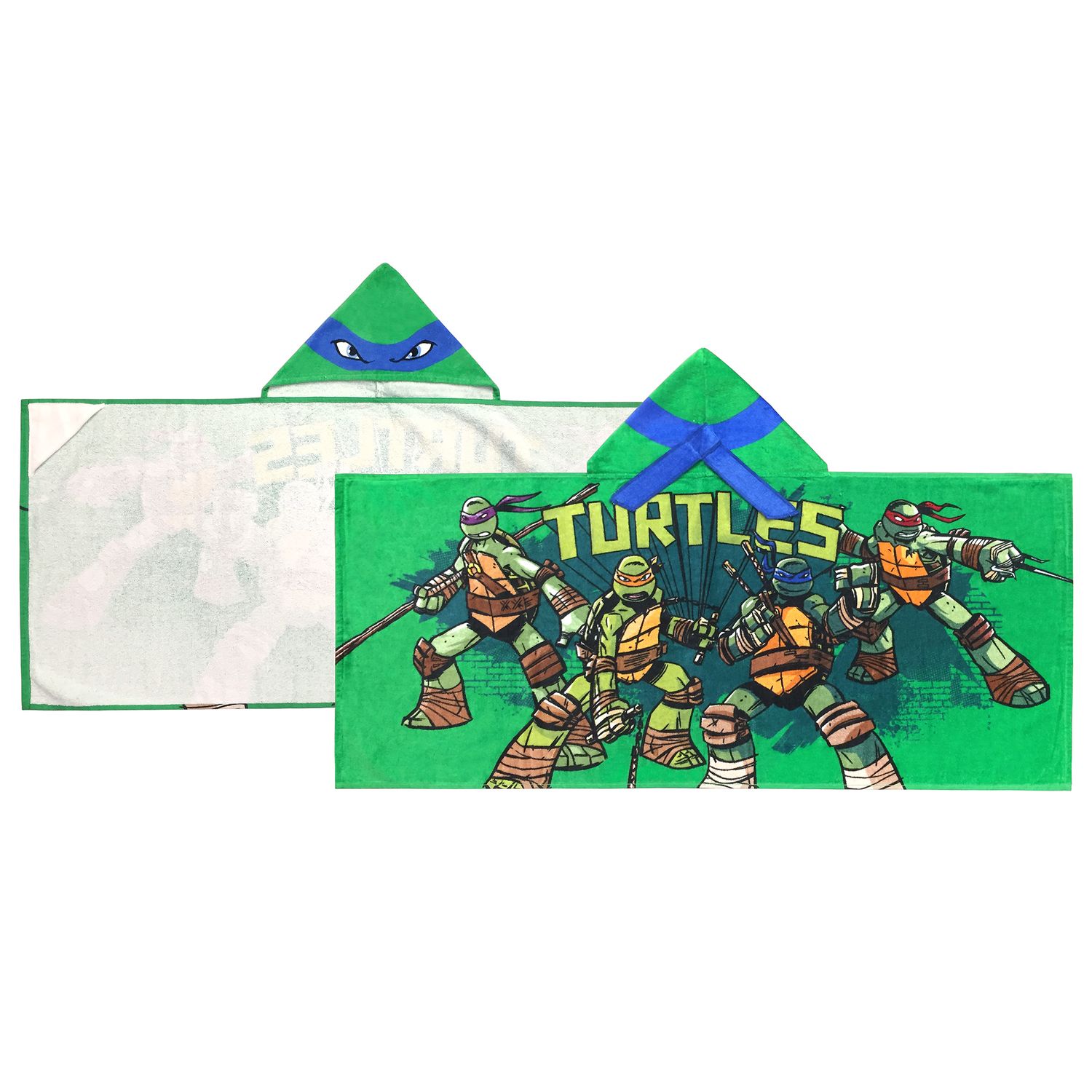 ninja turtle hooded towel