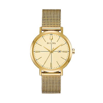 Bulova Women s Classic Aerojet Stainless Steel Mesh Watch 97M115