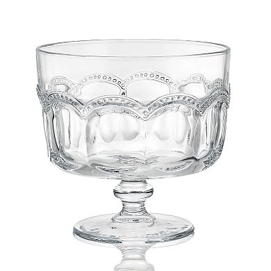 Artland Pearl Ridge Trifle Bowl