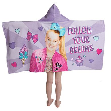 JoJo Siwa "Follow Your Dreams" Hooded Towel