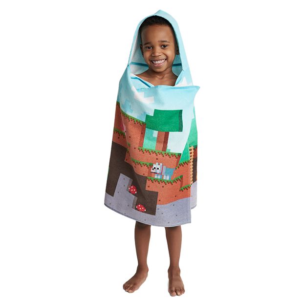 Minecraft best sale hooded towel