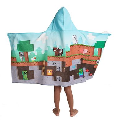 Minecraft Hooded Towel