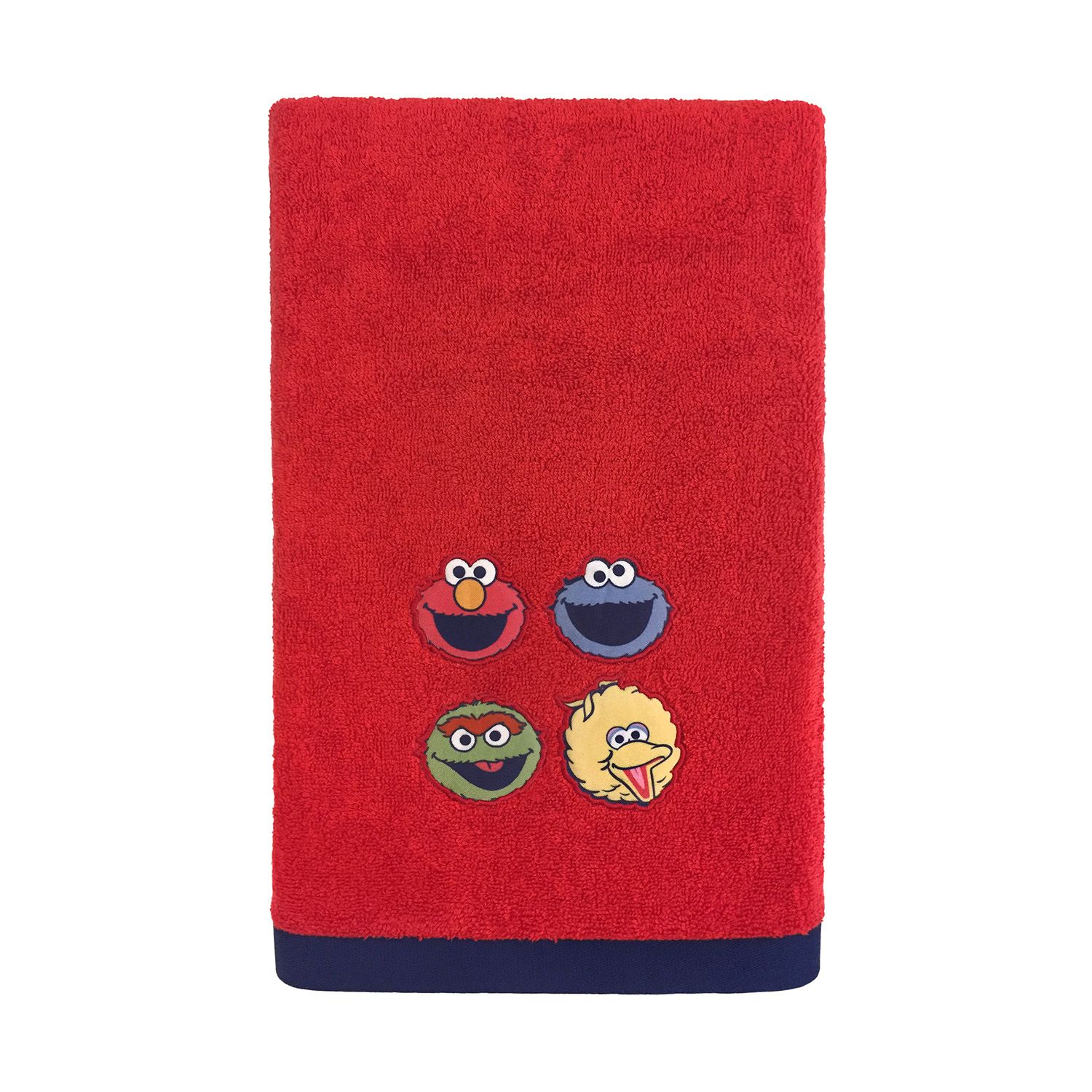 sesame street hooded towel