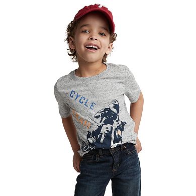 Boys 4-7x Sonoma Goods For Life® Foiled Motorcycle Graphic Tee