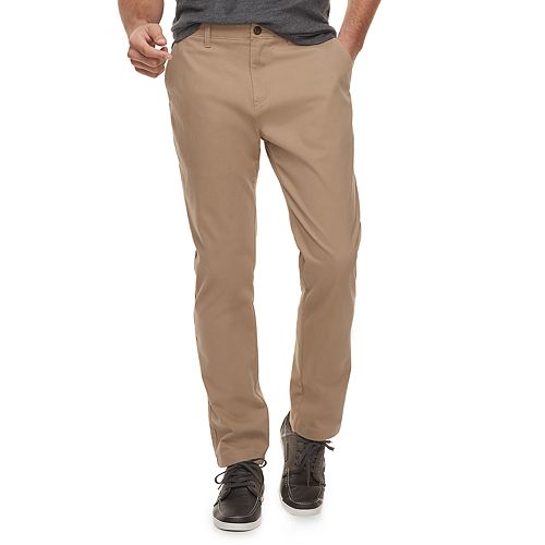 Men's SONOMA Goods for Life™ Modern-Fit Athletic Stretch Twill Chino Pants