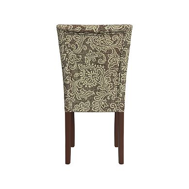 HomePop Classic Parsons Dining Chair 2-piece Set