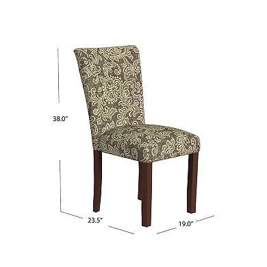 HomePop Classic Parsons Dining Chair 2-piece Set