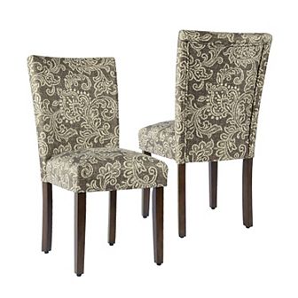 HomePop Classic Parsons Dining Chair 2 pc Set