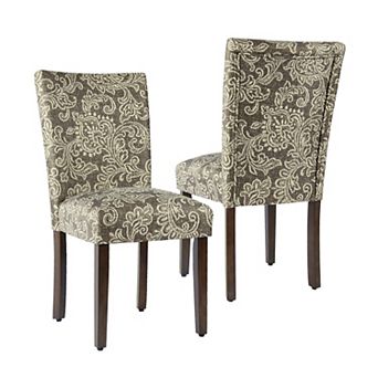 HomePop Classic Parsons Dining Chair 2 pc Set