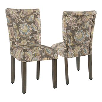HomePop Classic Parsons Dining Chair 2 pc Set