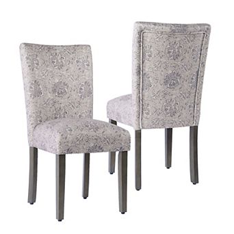 HomePop Classic Parsons Dining Chair 2 pc Set