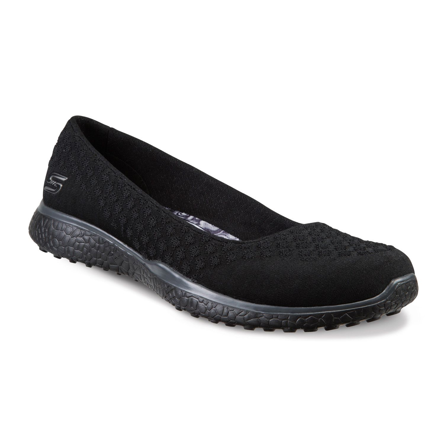 black sketchers ladies