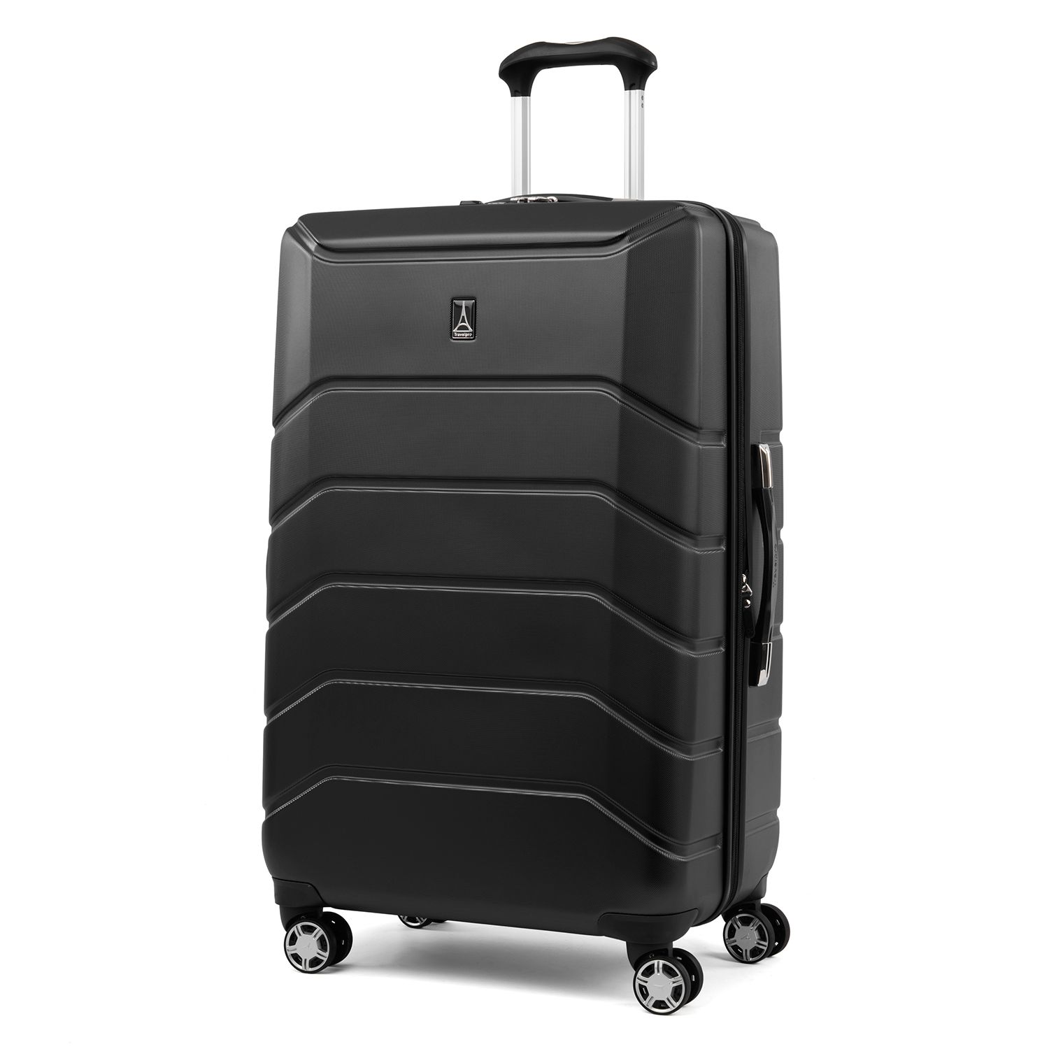 hard case luggage no zipper