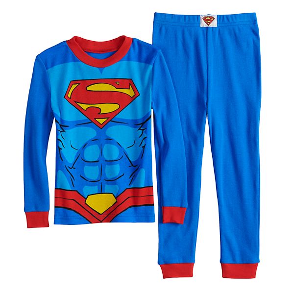 Toddler Boy Dc Comics Superman Top Bottoms Pajama Set