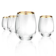 Artland Spa Highball Glass - Set of 4 Aqua