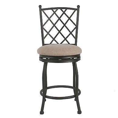 HomePop Tristan Metal Counter Stool