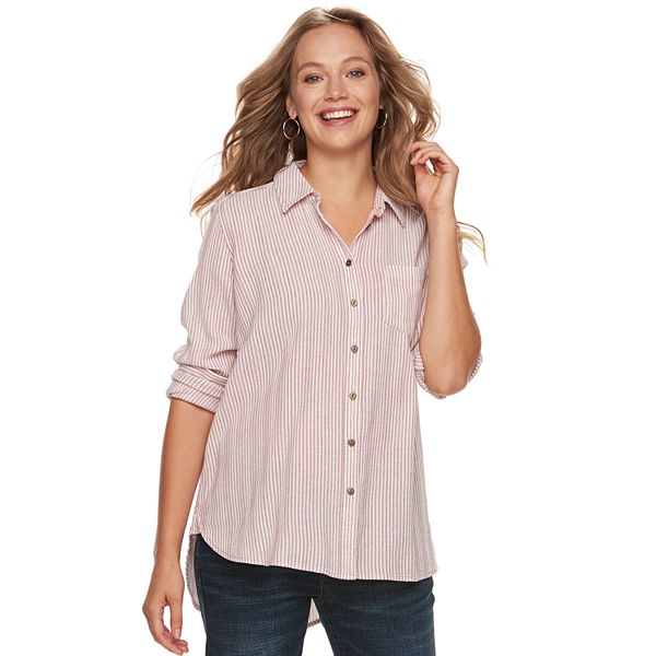 Women's Sonoma Goods For Life® Supersoft Essential Shirt