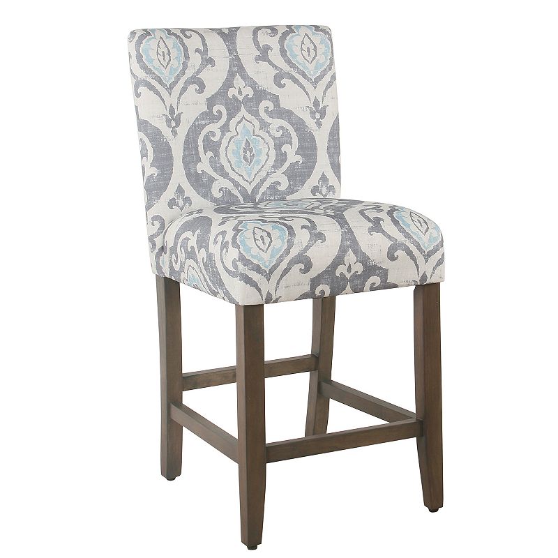 HomePop Classic Parsons Counter Stool, Gray Light Blue - 76059650 - Furniture Perfect for the kitchen island, this HomePop Parso sku 76059650
