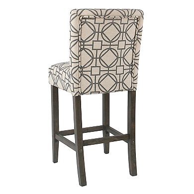 HomePop Parsons Bar Stool