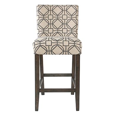 HomePop Parsons Bar Stool