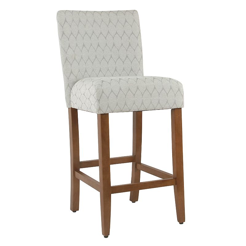 HomePop Parsons Bar Stool, Grey