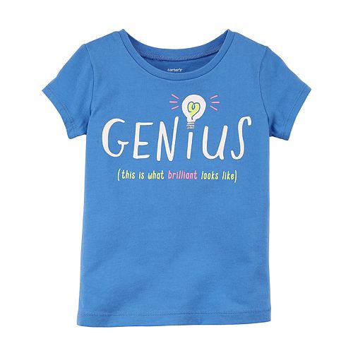 Girls 48 Carter's Printed Graphic Tee