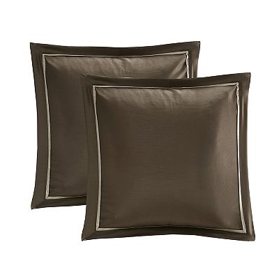 Madison Park Essentials Parker 24-piece Complete Comforter Set with Sheets and Curtains