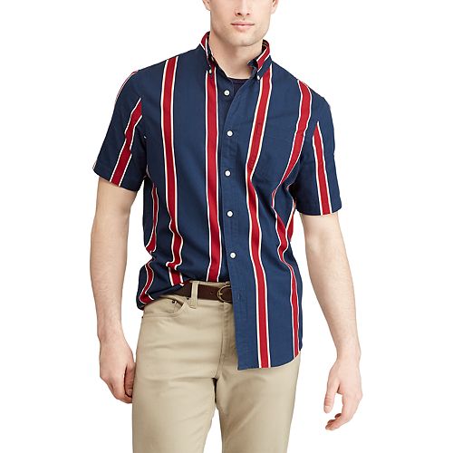 Men's Chaps ClassicFit Heritage Striped Woven ButtonDown Shirt