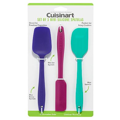 Cuisinart 3-piece Mini Spatula Set