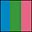 Blue Green Pink