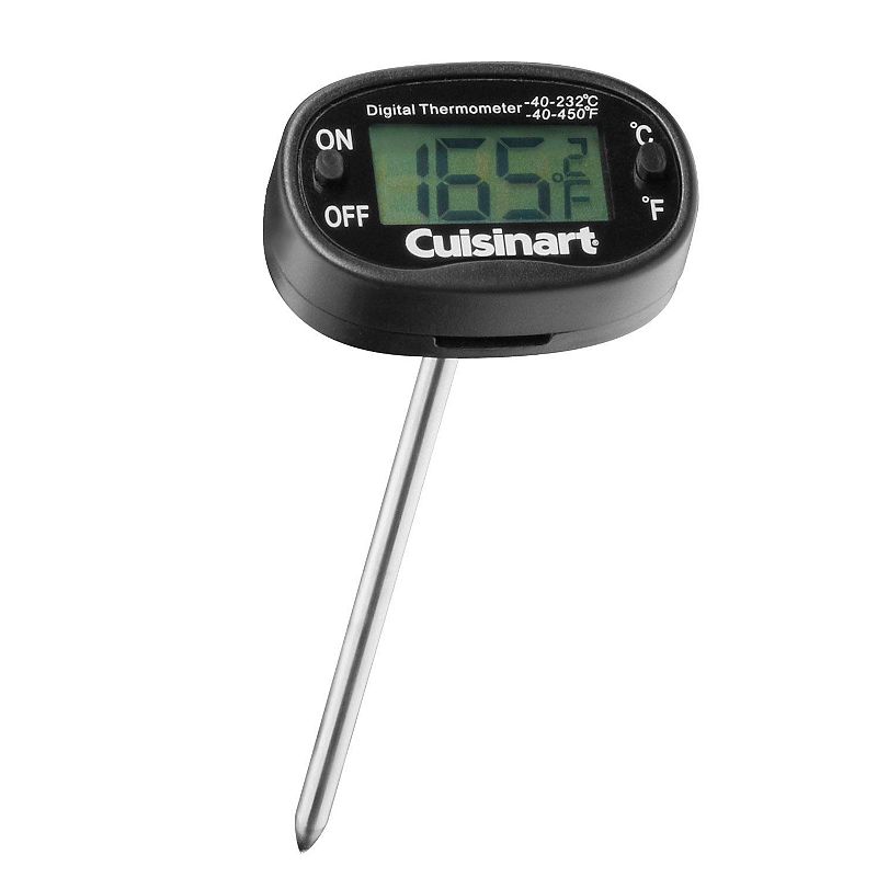 UPC 086279044471 product image for Cuisinart Digital Meat Thermometer, Black | upcitemdb.com