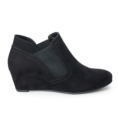 Croft & Barrow Serf Women's Ortholite Wedge Ankle Boots