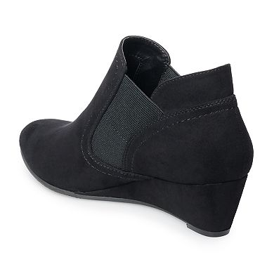 Croft & Barrow Serf Women's Ortholite Wedge Ankle Boots