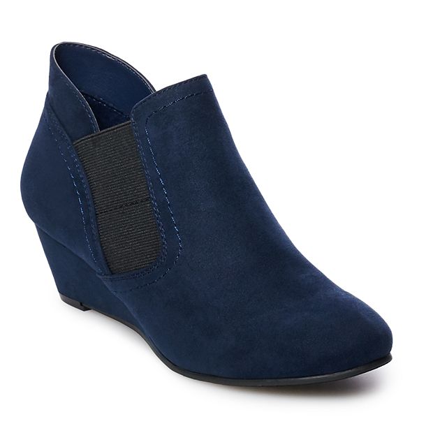 Croft Barrow Serf Women s Ortholite Wedge Ankle Boots