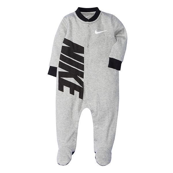 Baby Boy Nike Swoosh Footed Sleep & Play