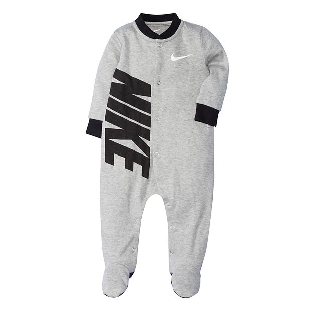 Baby Boy Nike Swoosh Footed Sleep Play