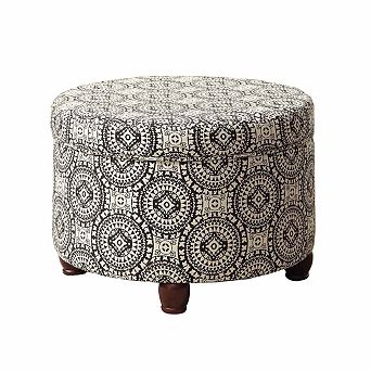 HomePop Small Storage Ottoman