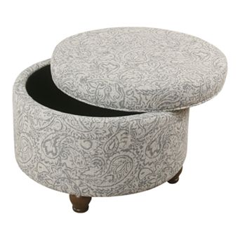 HomePop Small Storage Ottoman