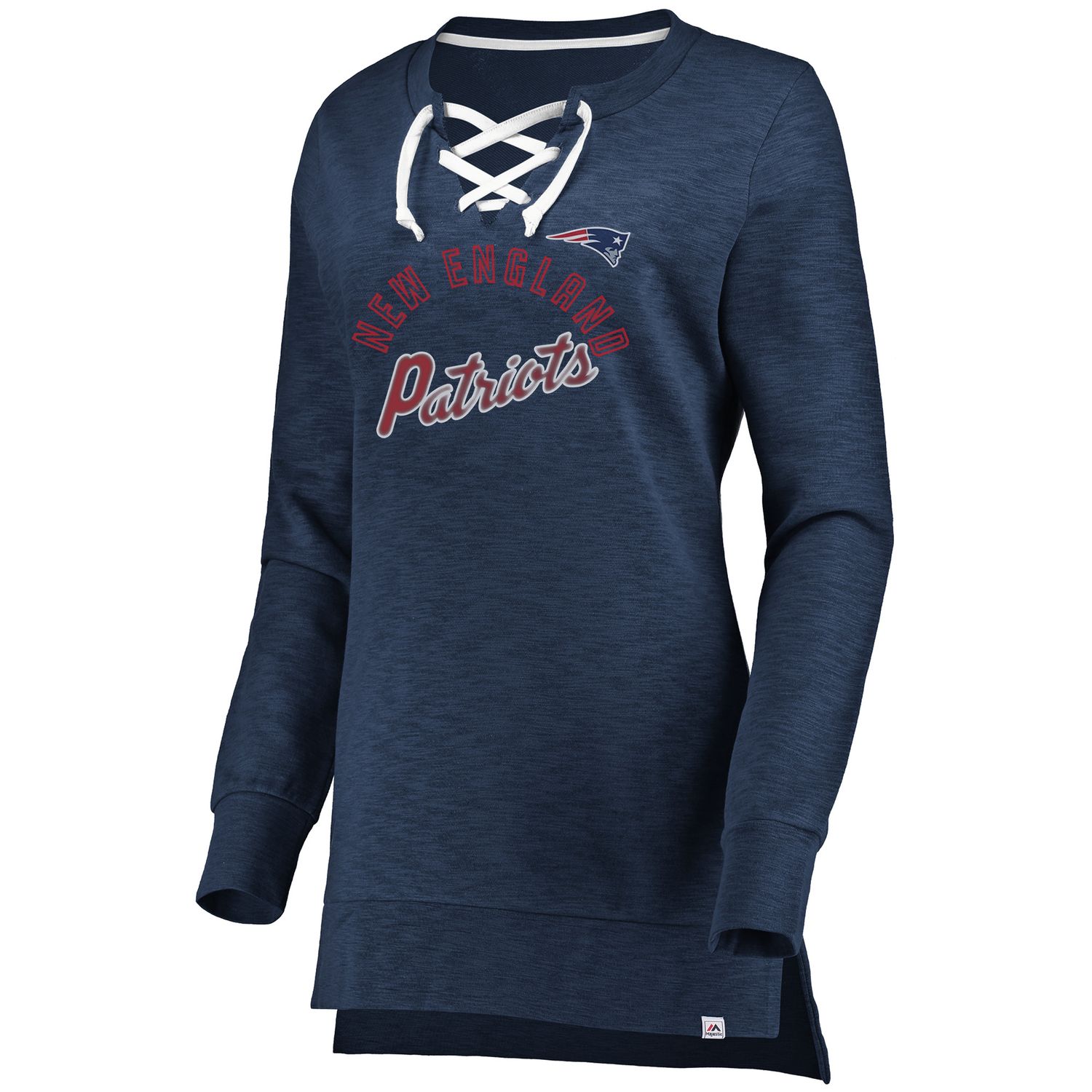 patriots lace up hoodie