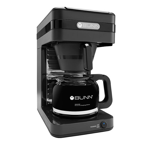 BUNN Heat N Brew Programmable Coffee Maker, 10 cup, Stainless Steel