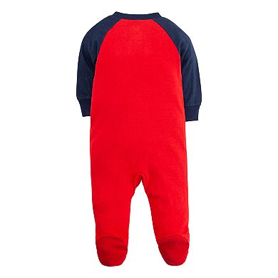 Baby Boy Nike Futura Footed Sleep & Play One Piece Pajamas