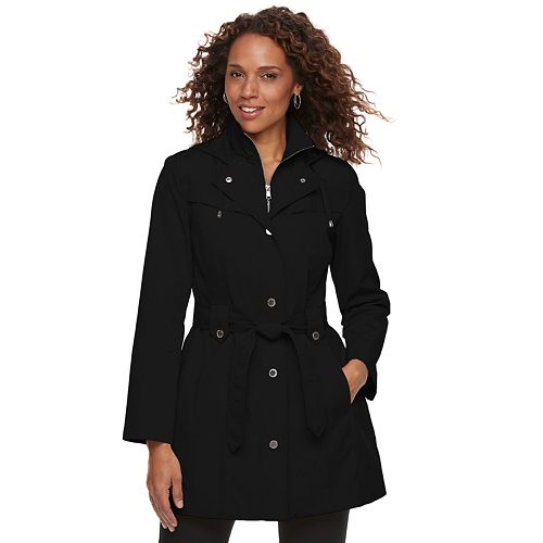 Women's TOWER by London Fog Hooded Rain Jacket